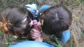 Ť�交暨口，兼接吻的-我分享我的丈夫与我的StepSis，吸丈夫的鸡巴-POV3some bj的姊姊Moore